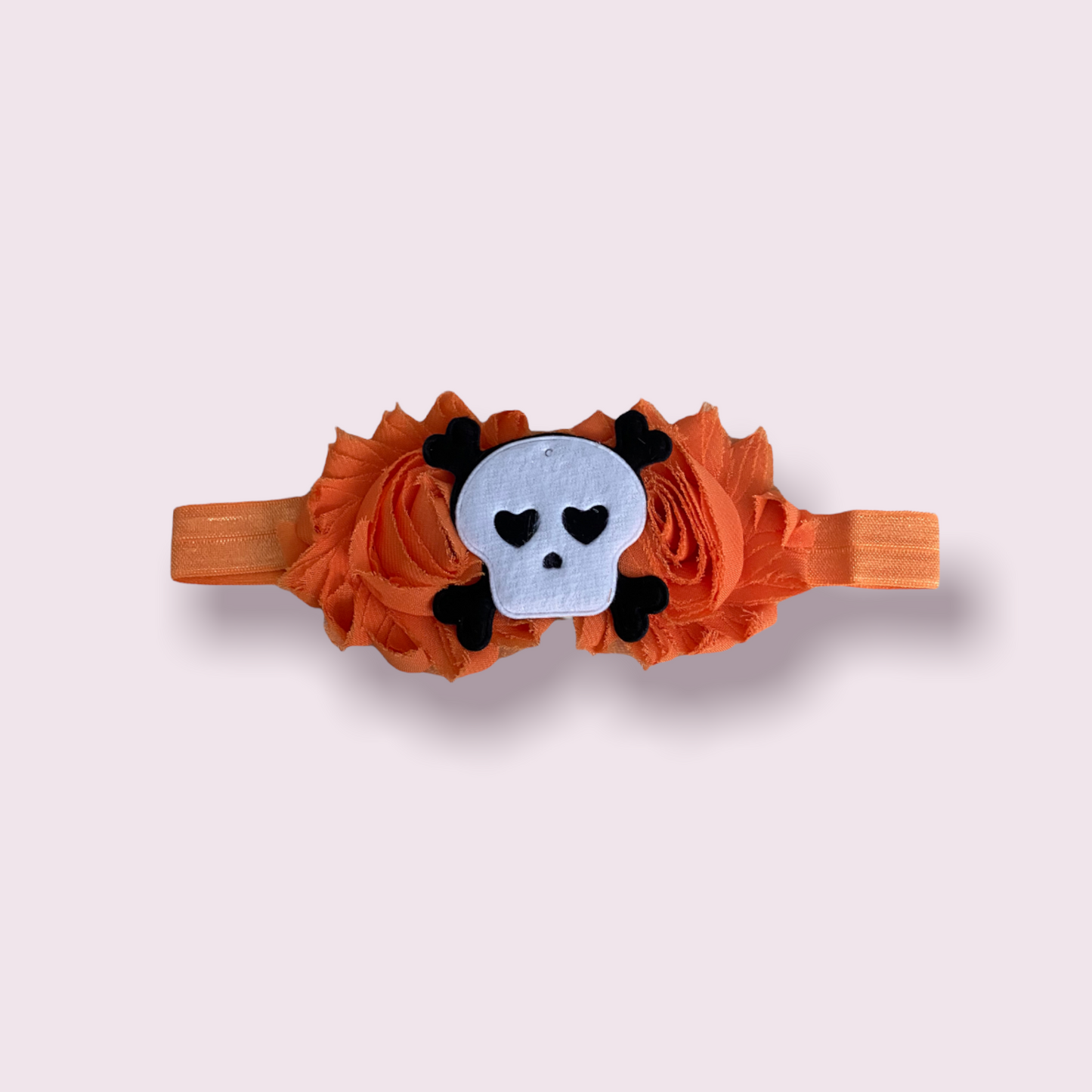 Halloween Orange Toddler Girl Bow Headband