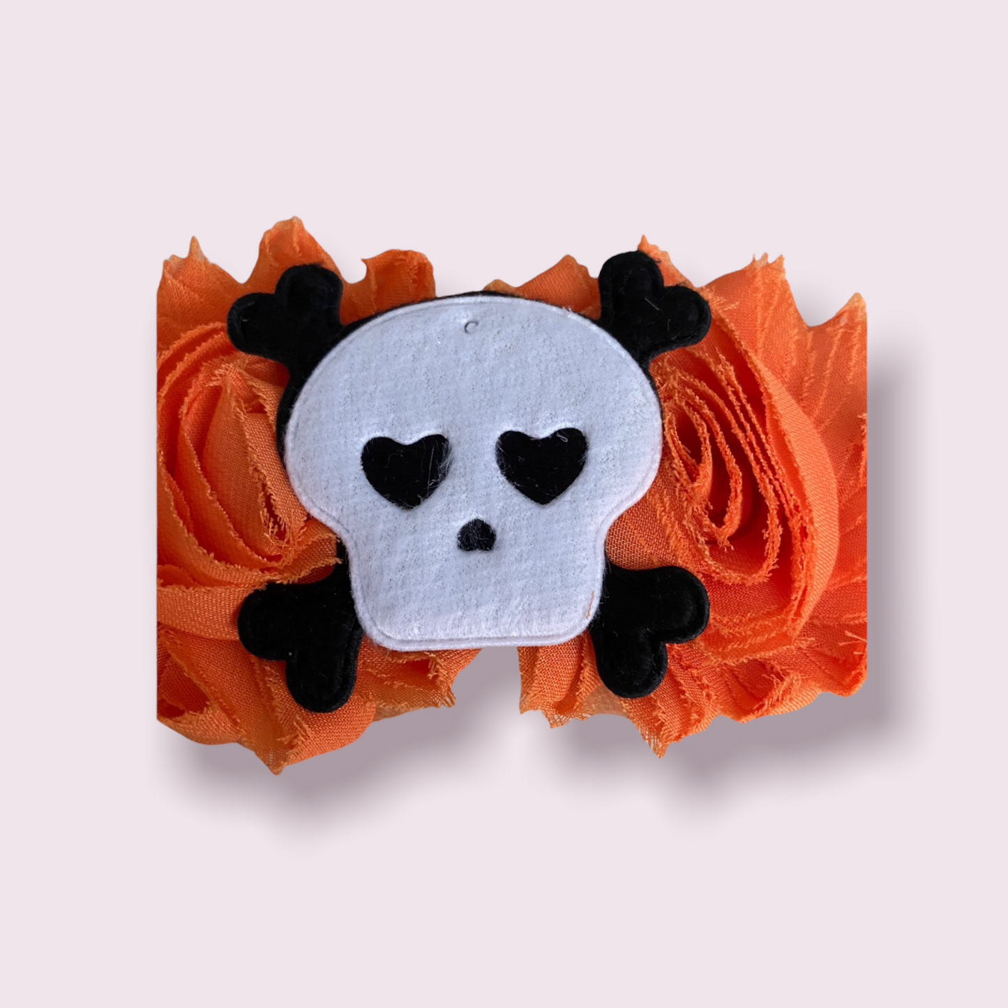 Halloween Orange Toddler Girl Bow Headband