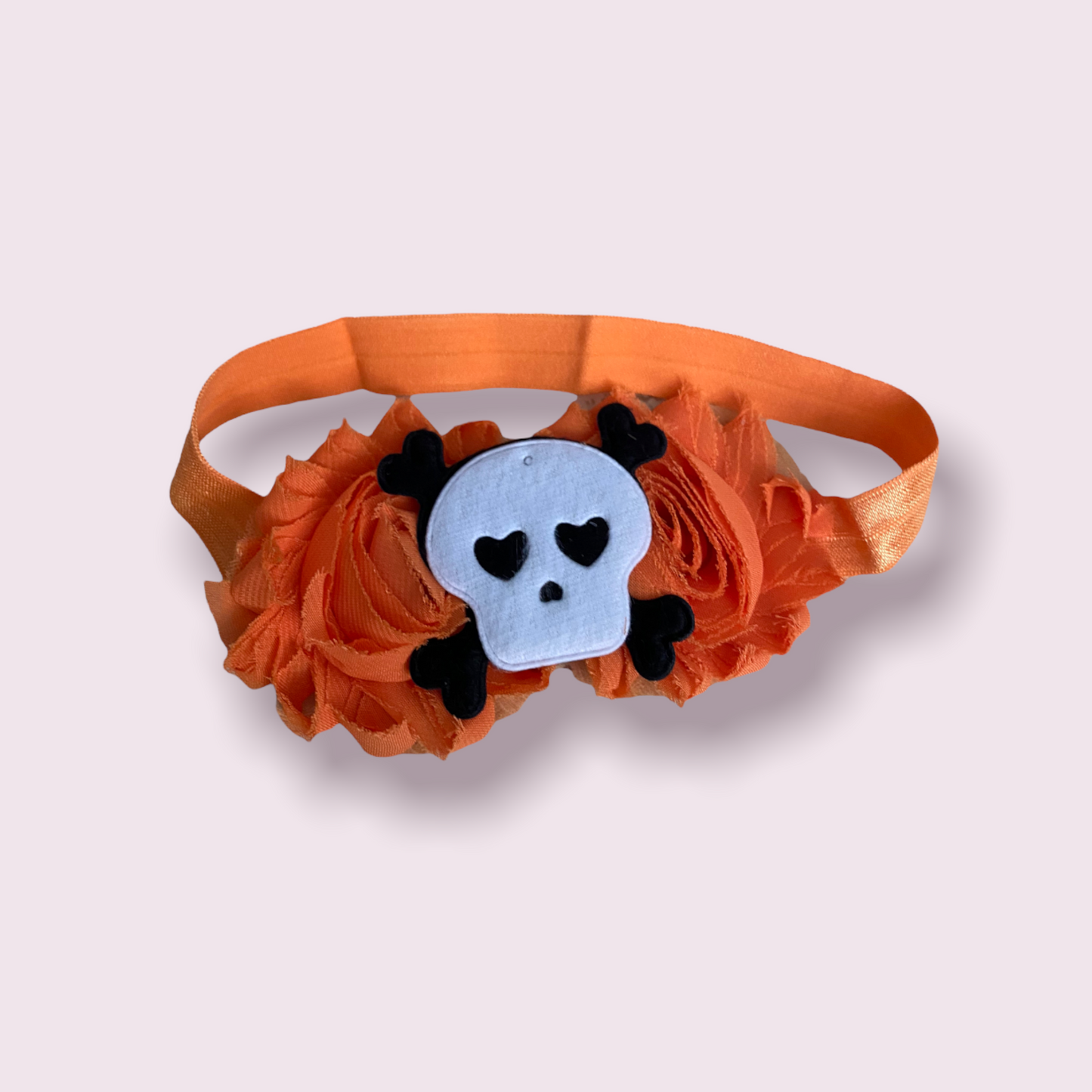 Halloween Orange Toddler Girl Bow Headband